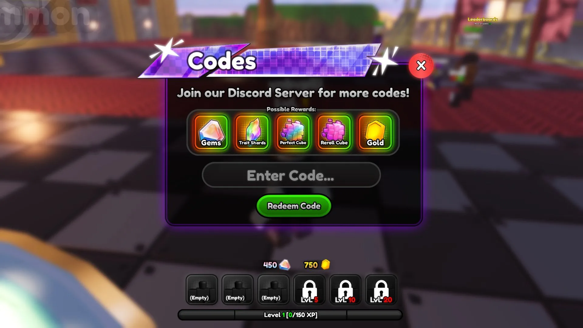 How to redeem codes in Anime Squadron