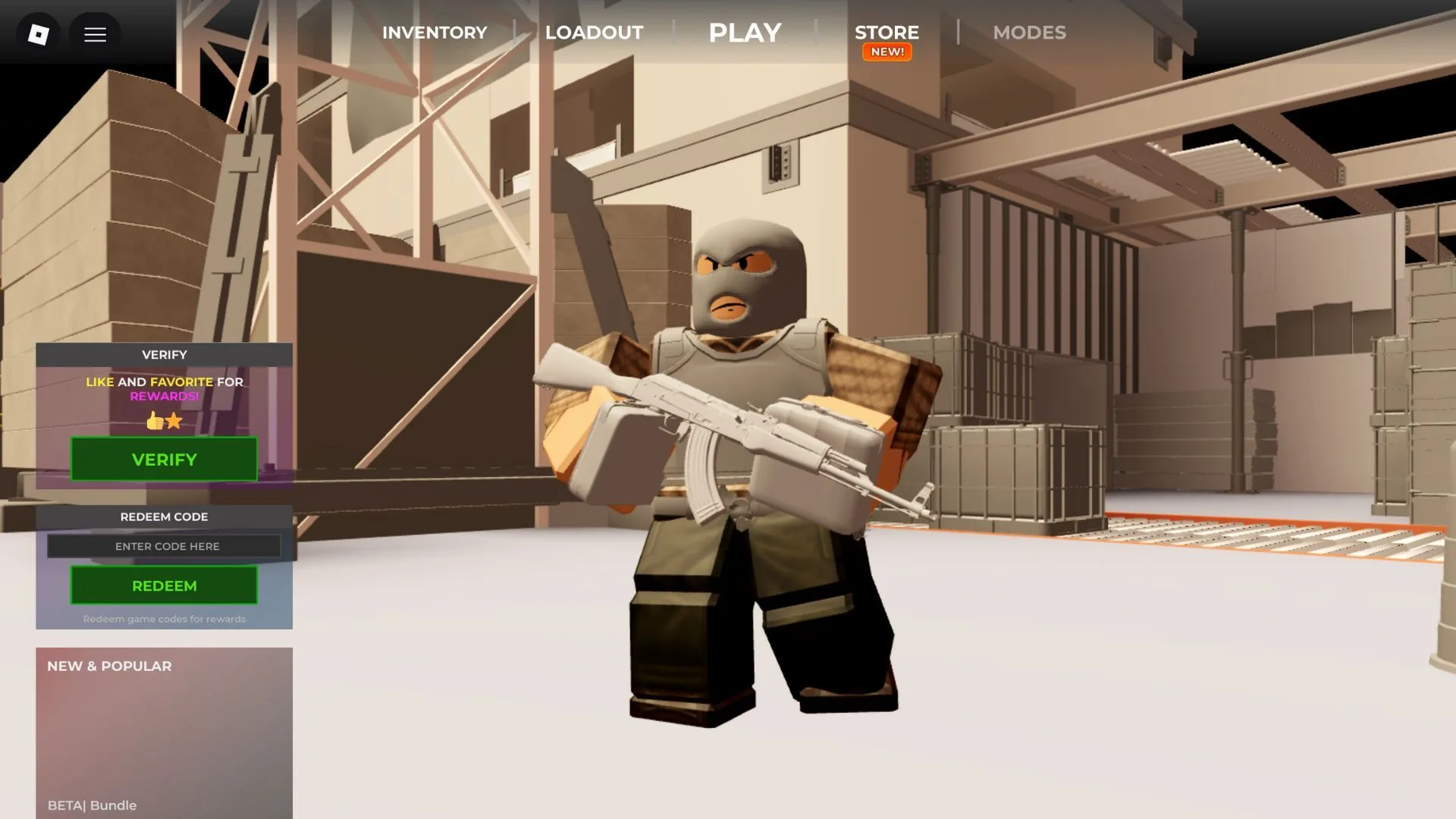 How to redeem codes in Bloxstrike