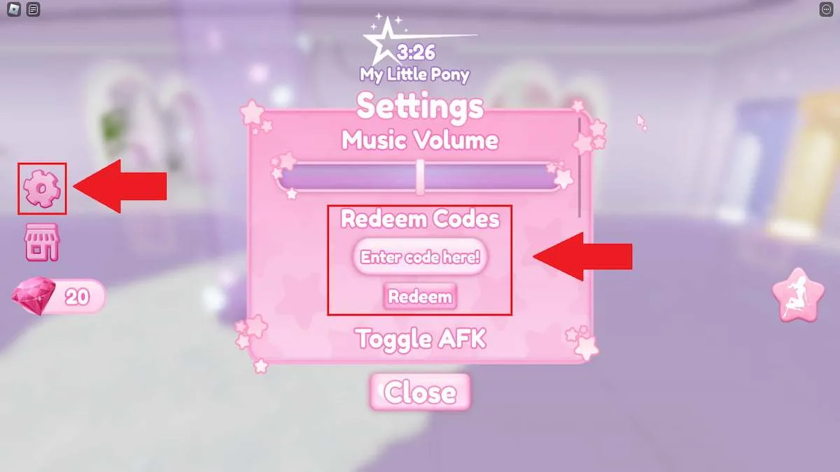 How to redeem codes in It Girl