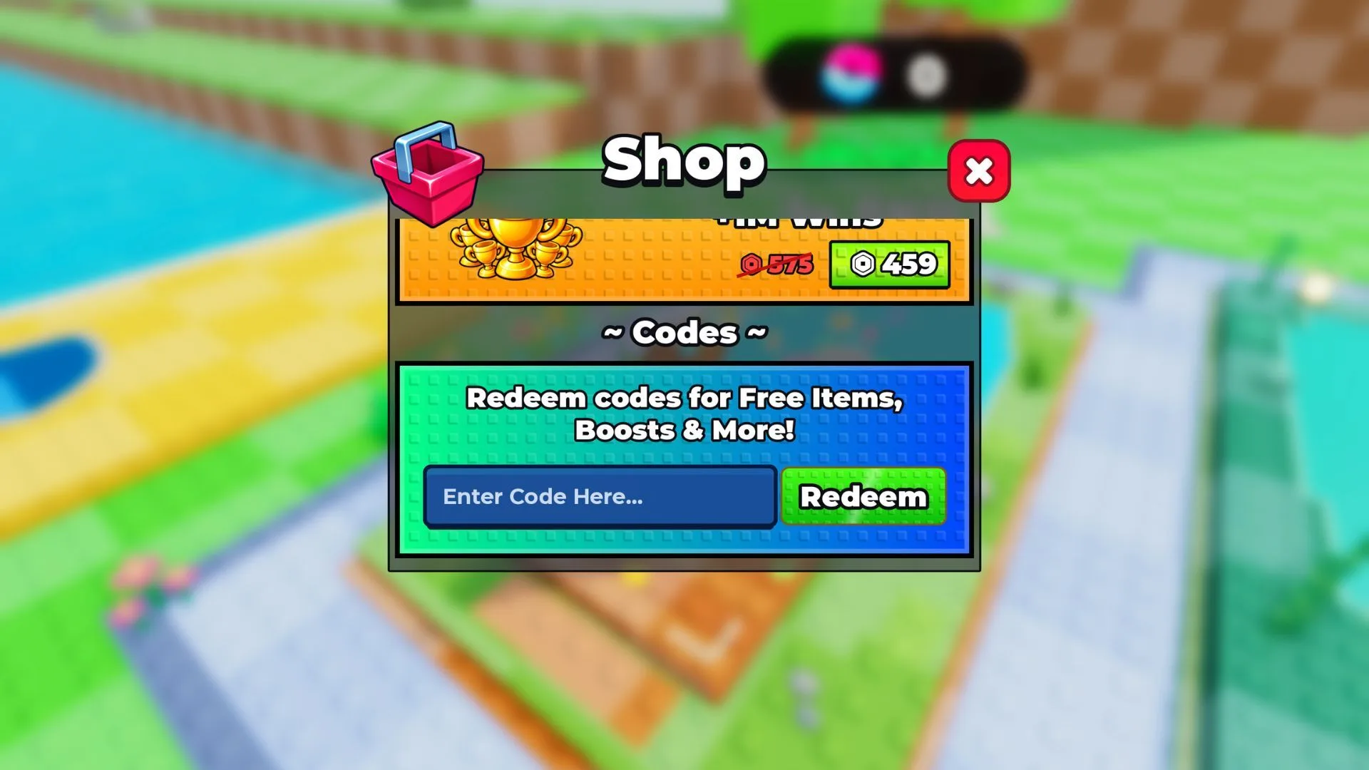 How to redeem codes in +1 Stone Skipping
