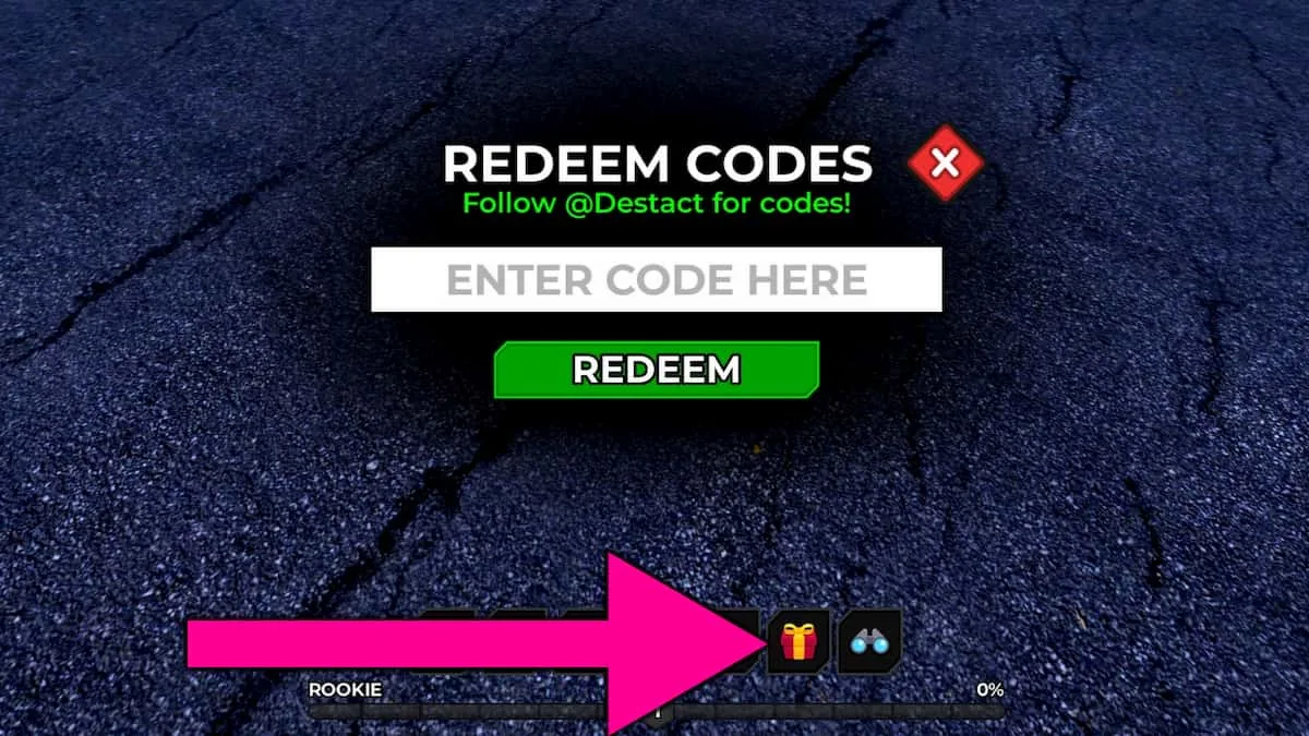 How to redeem codes in Animatronic Nights