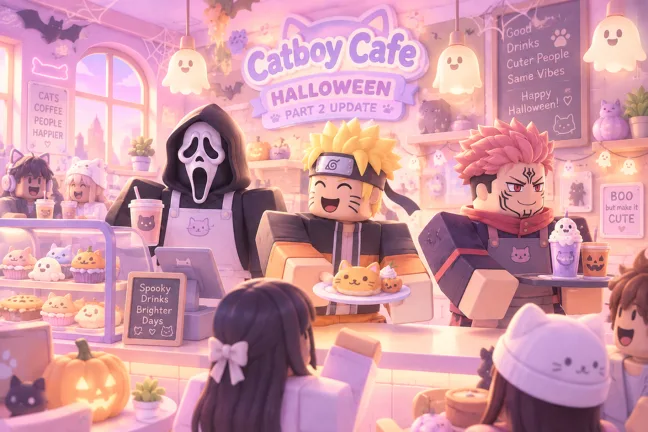 Own a Catboy Café codes