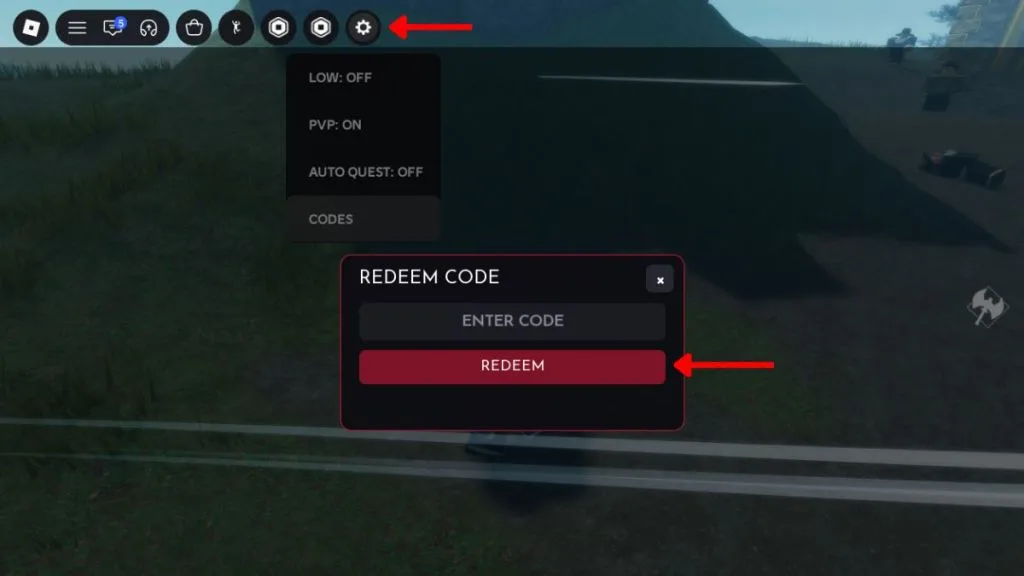 How to redeem codes in Vampire Life